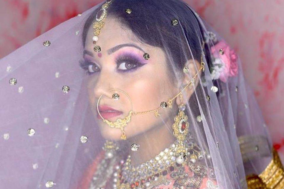 Bridal makeup