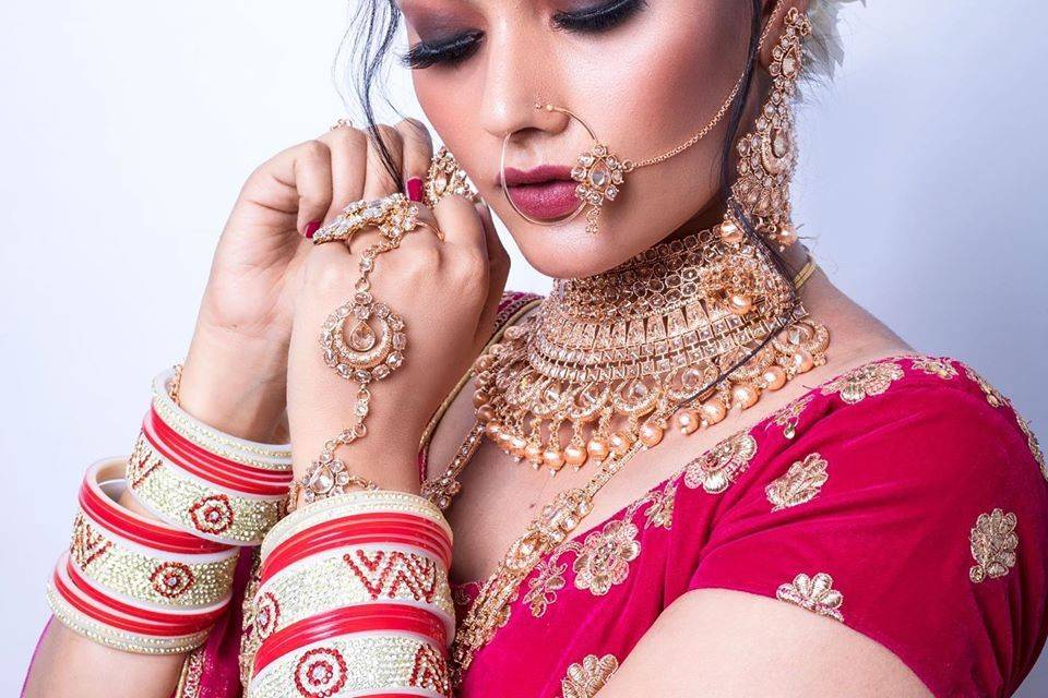 Bridal makeup