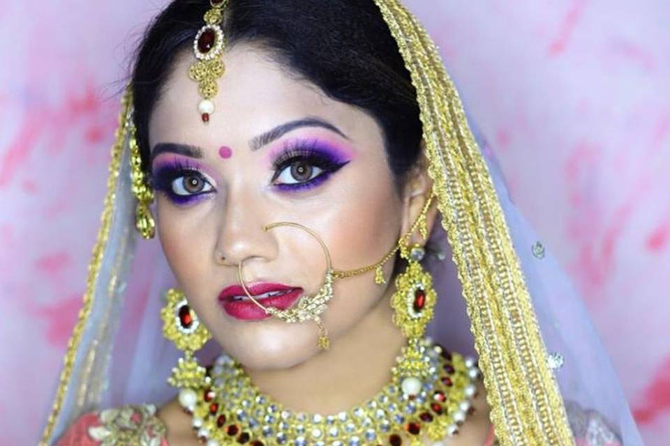 Bridal makeup