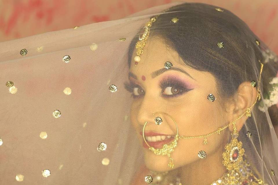 Bridal makeup