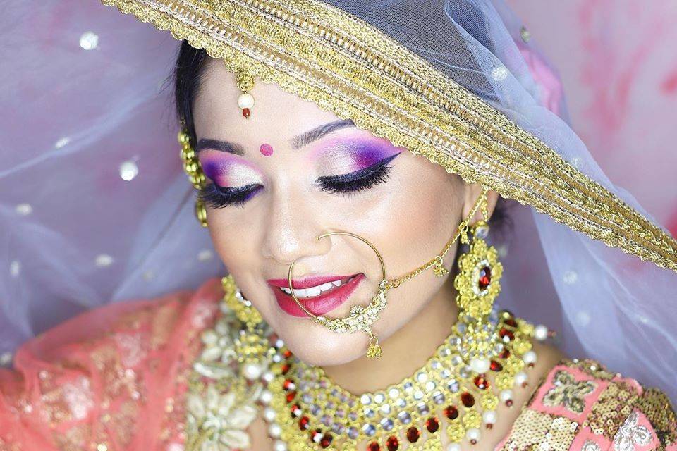 Bridal makeup