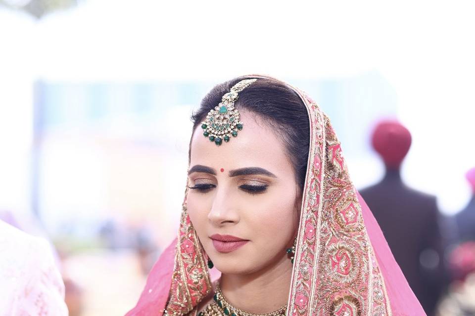 Babban on her wedding