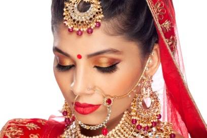 Bridal makeup