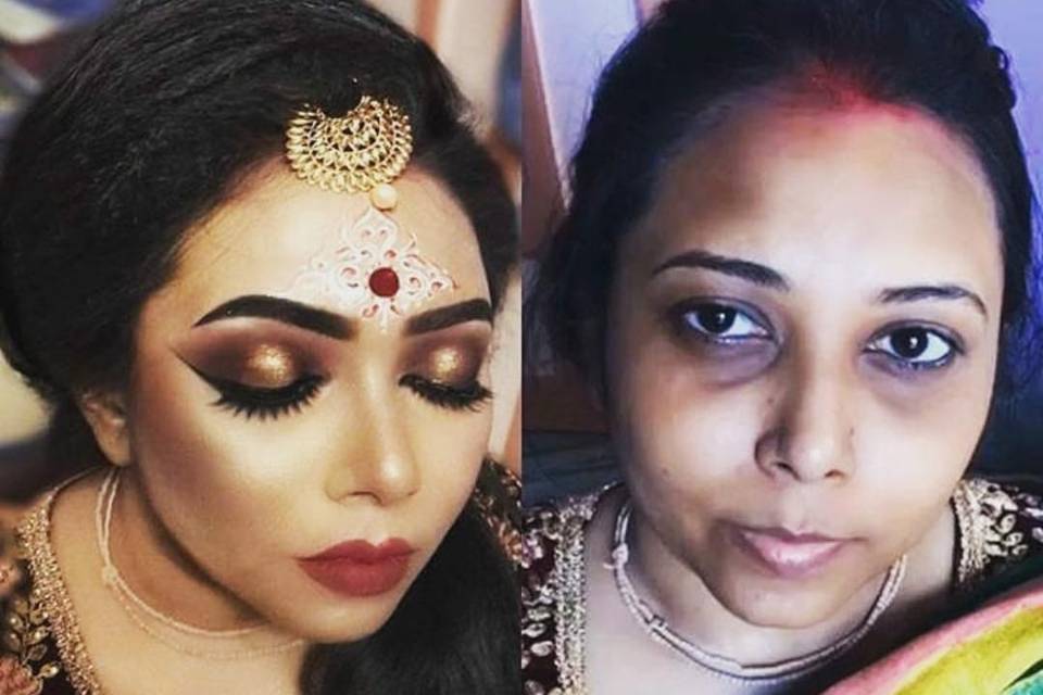 Bridal makeup