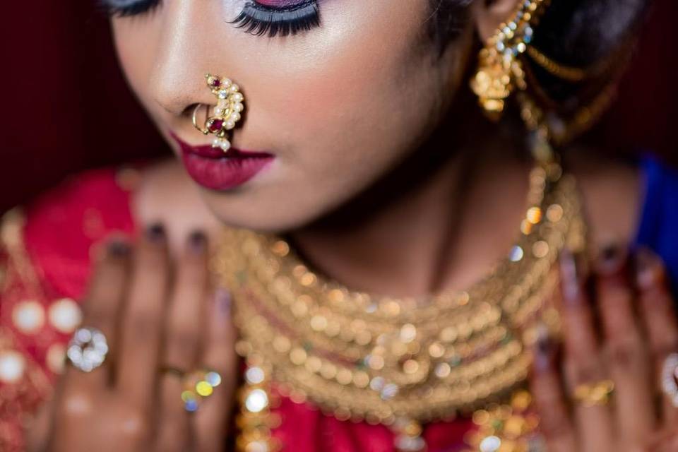 Bridal makeup