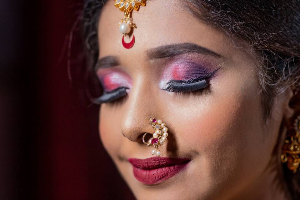 Bridal makeup