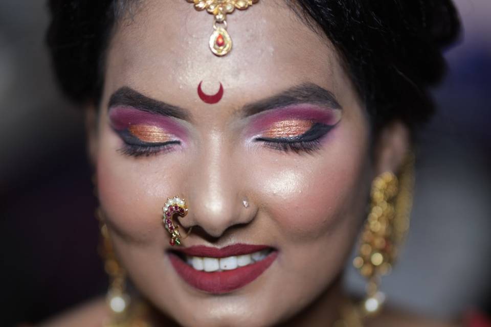 Bridal makeup