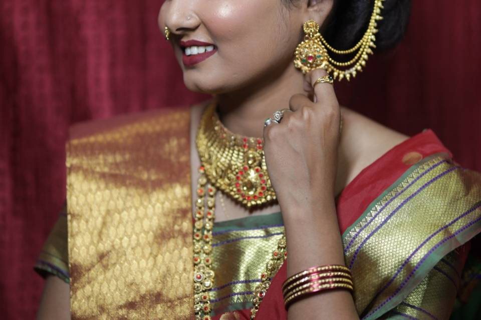 Bridal makeup