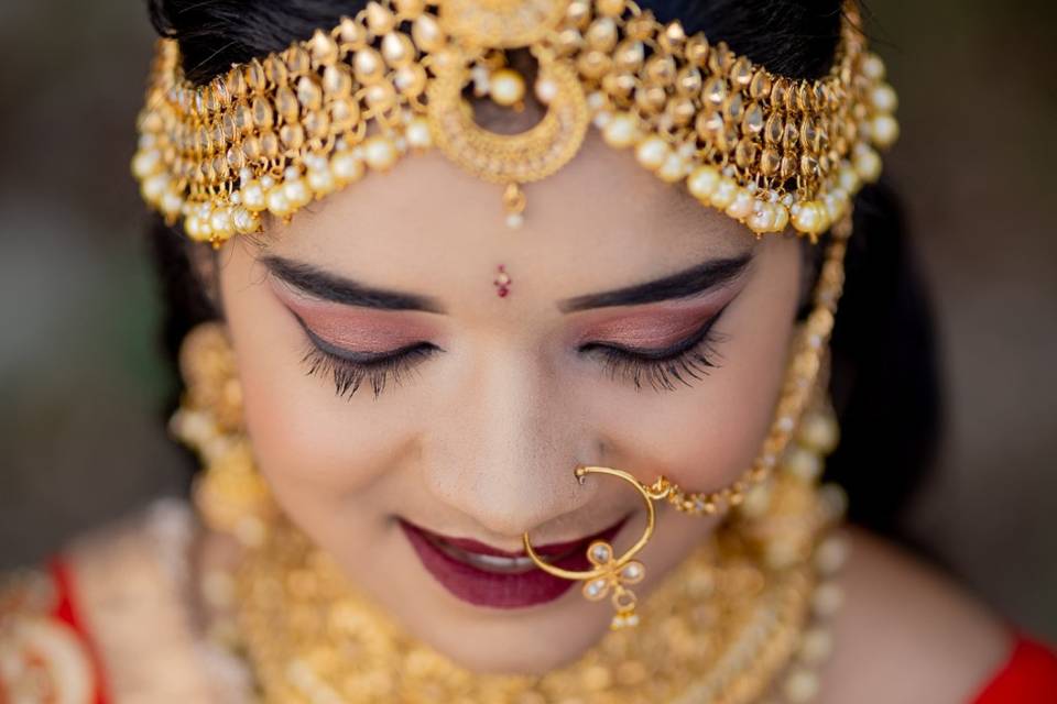 Bridal makeup