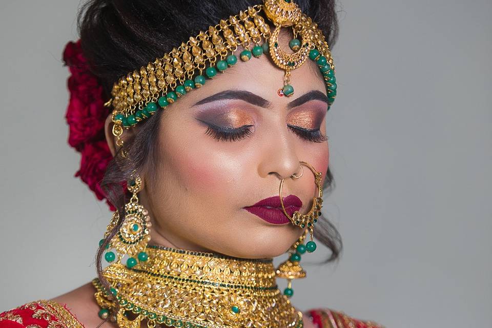 Bridal makeup