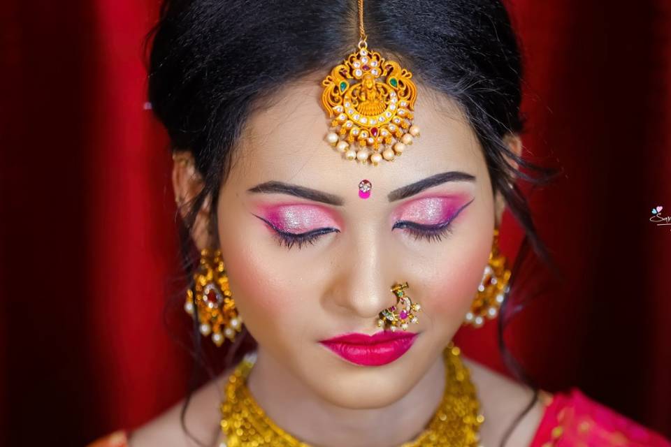 Bridal makeup