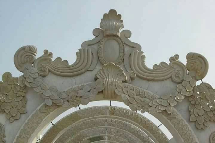 Fiber Gate Decoration