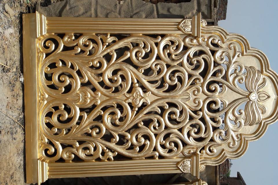 Royal & Carved Fiber Panel