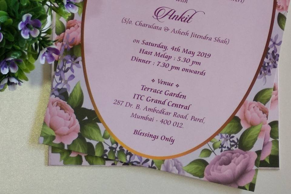 Wedding invite