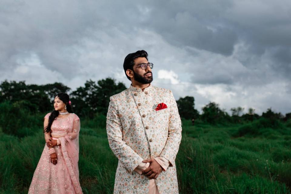 Bride and groom