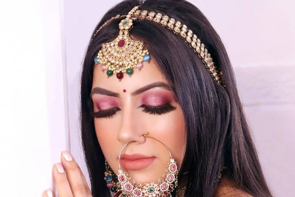 Bridal makeup