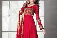 Red salwar