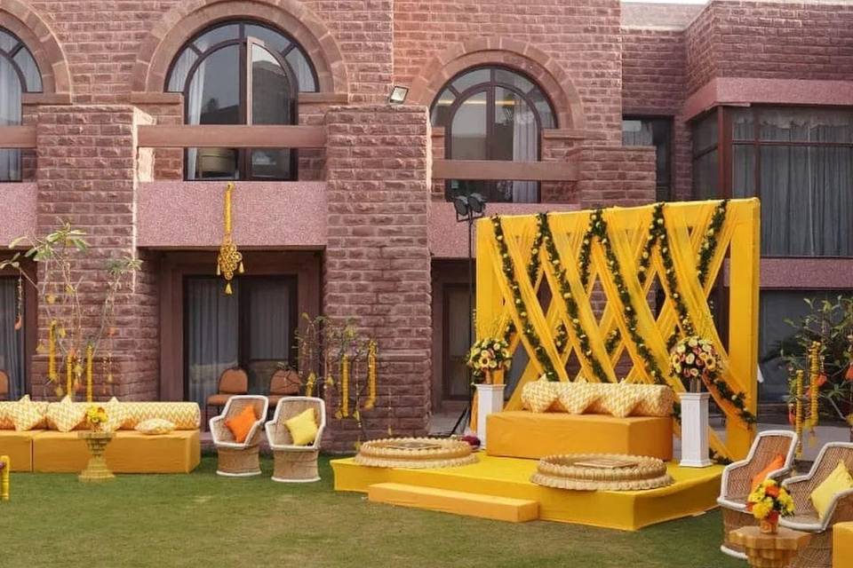 Haldi decor