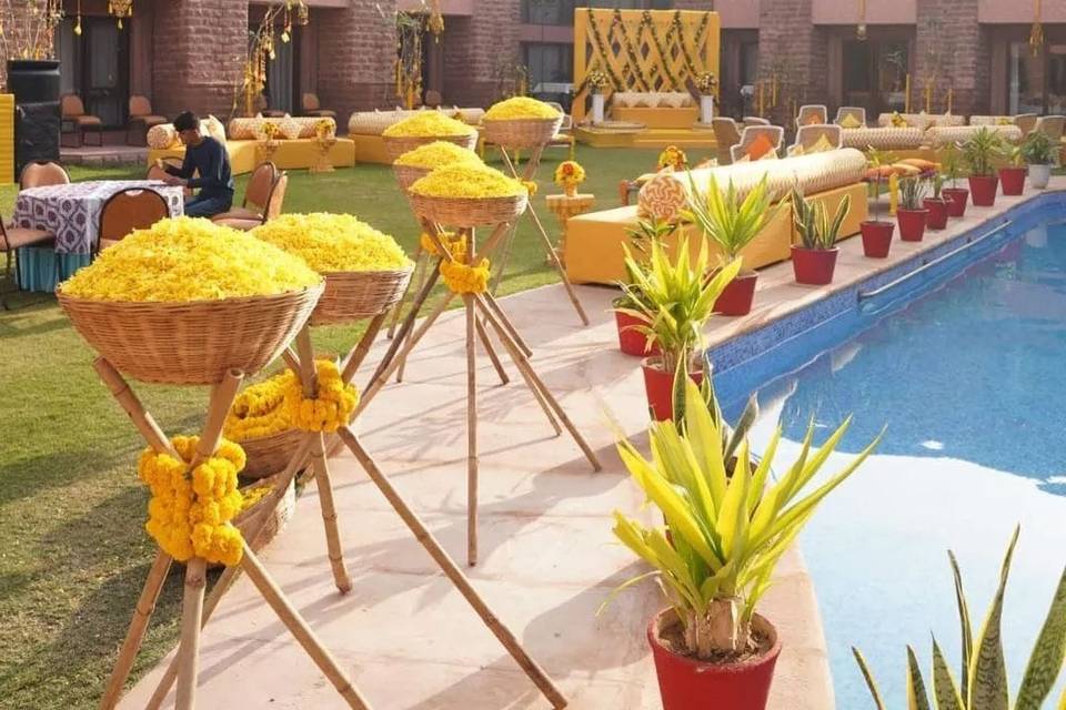 Haldi decor