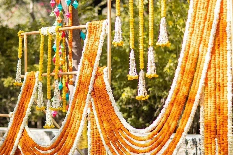 Haldi decor