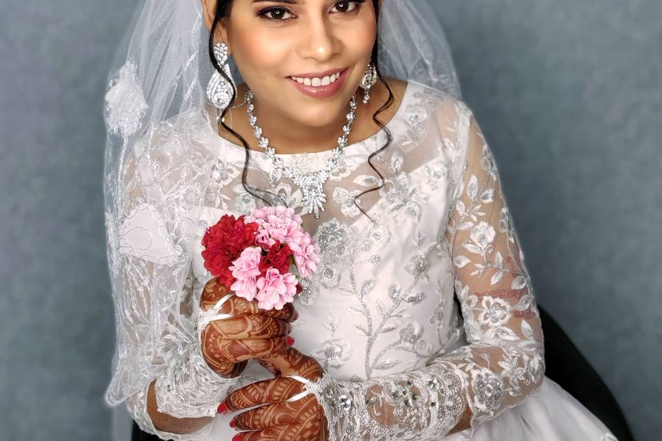 Bridal makeup