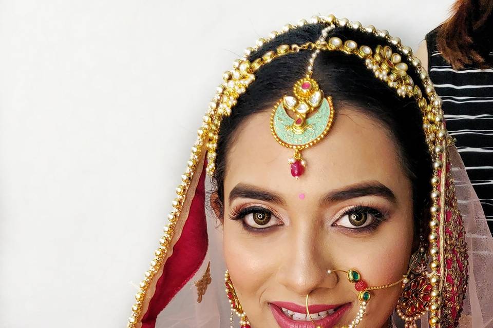 Bridal makeup