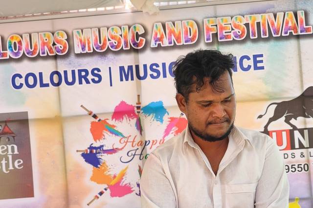 Colour music and festival