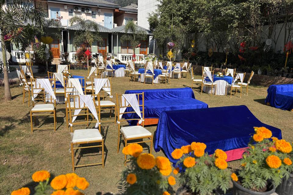 Lawn area