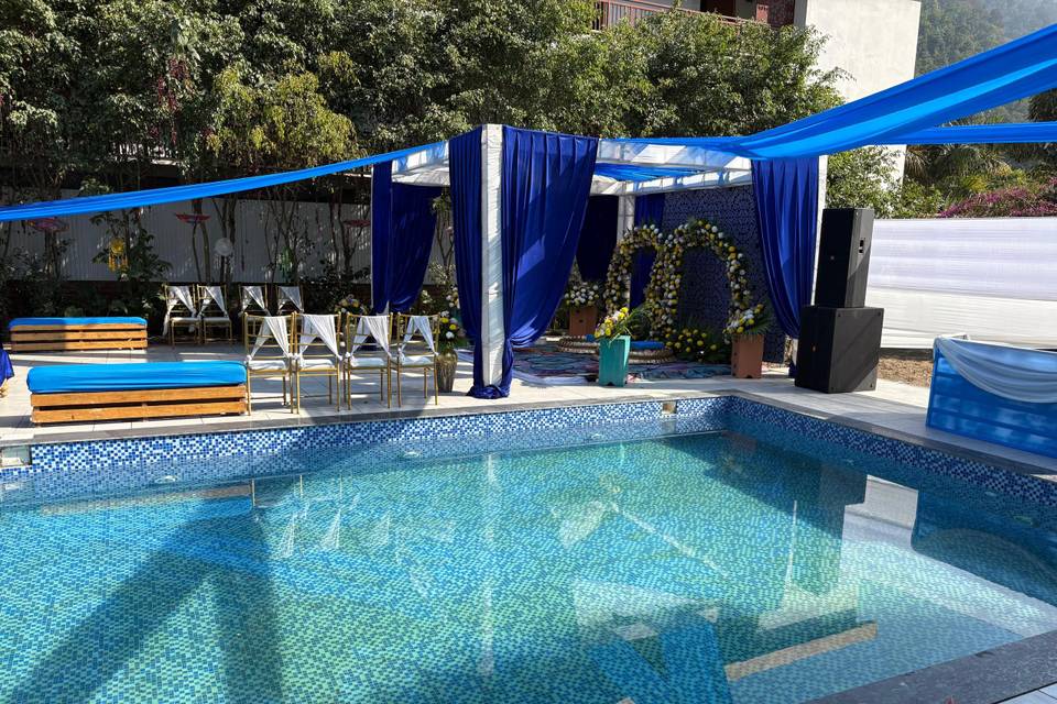Poolside