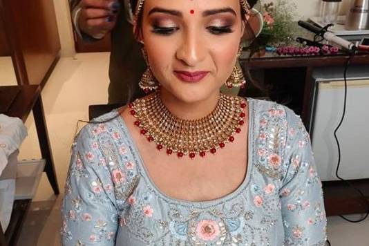 Bridal makeup