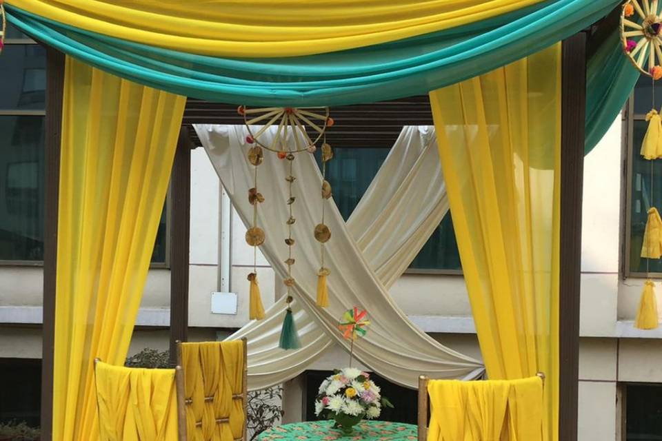 Haldi decor