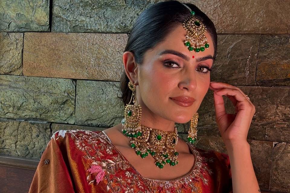 Bridal makeup