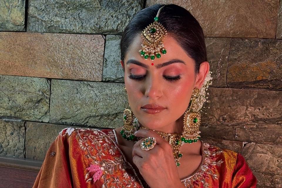 Bridal makeup