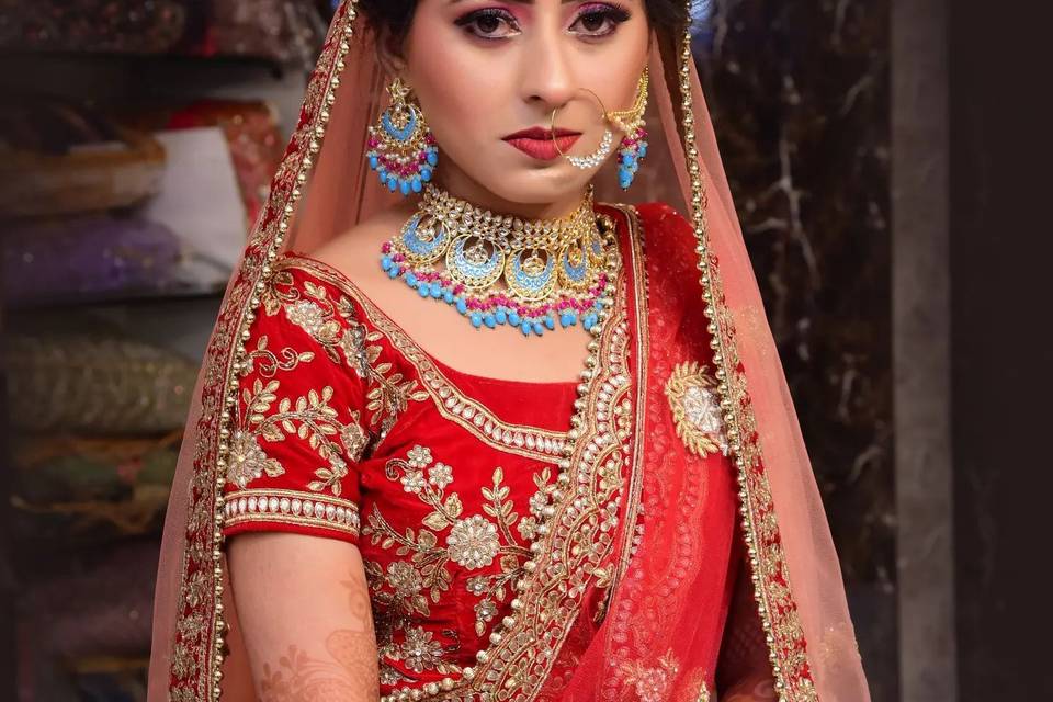 Bridal look