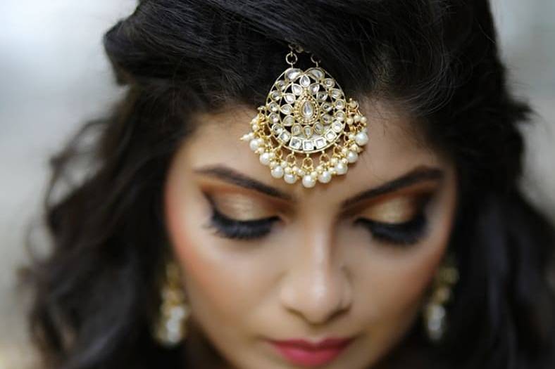 Bridal makeup