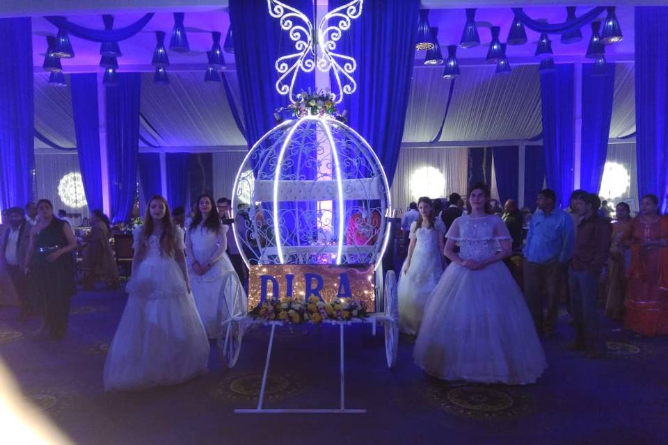 Bride Entry Cart