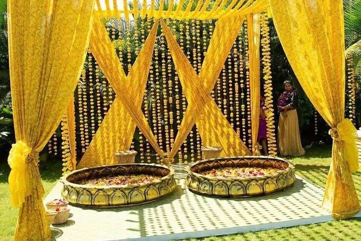 Haldi decor