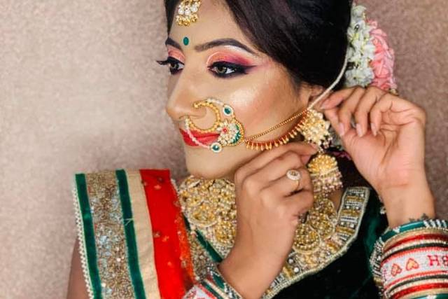 Bridal makeup