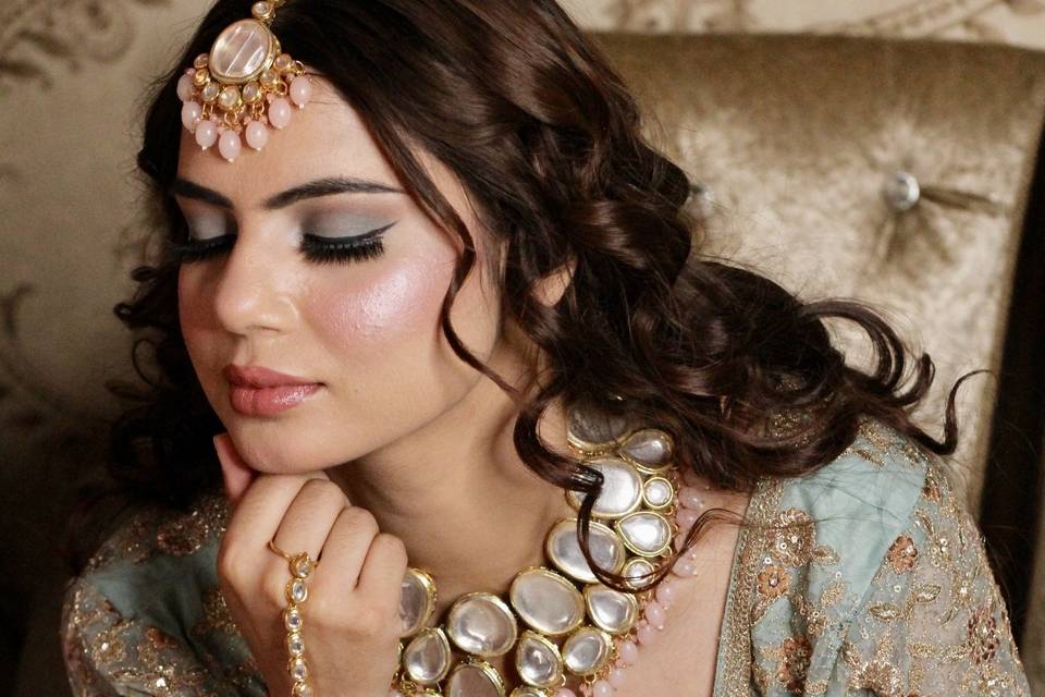 Bridal makeup