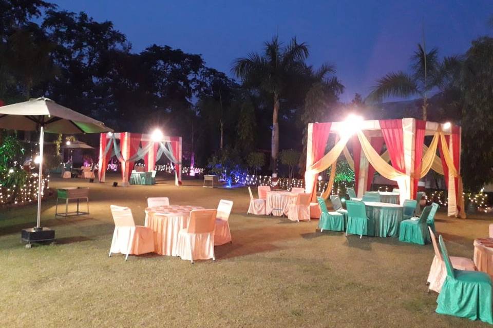 Outdoor event space