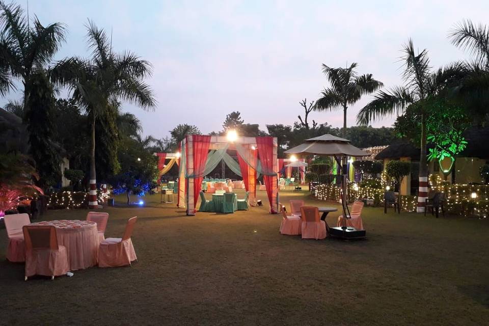 Outdoor event space