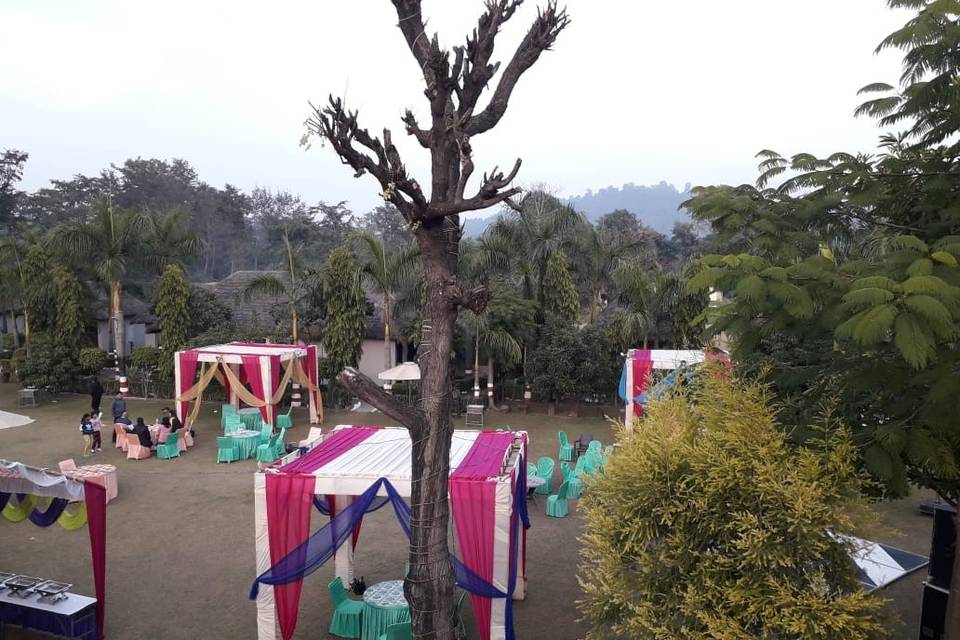 Outdoor event space