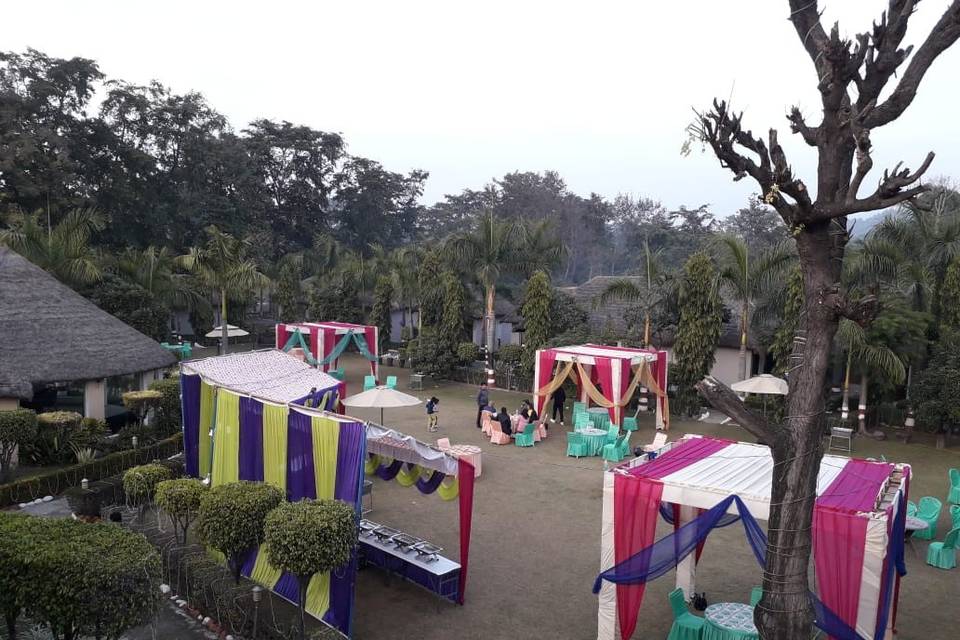 Outdoor event space