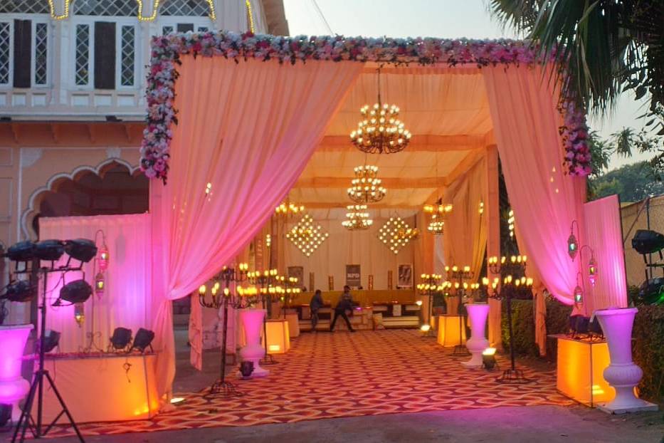 Tentage decor