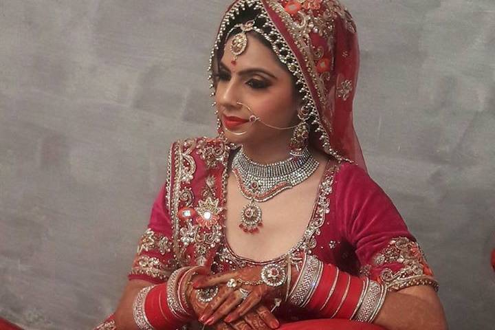 Bridal makeup