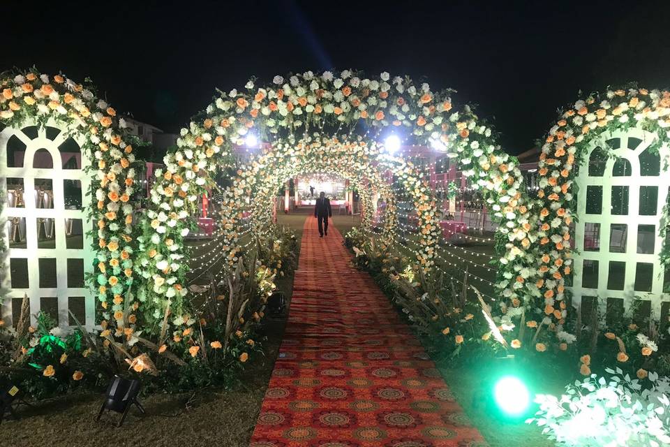 Entrance decor