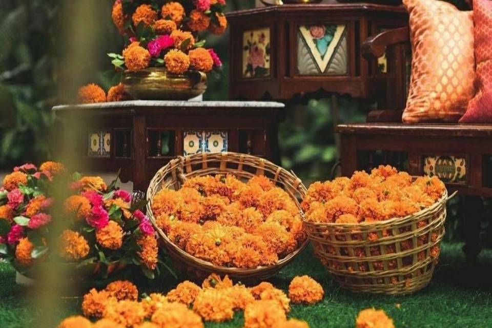 Haldi decor