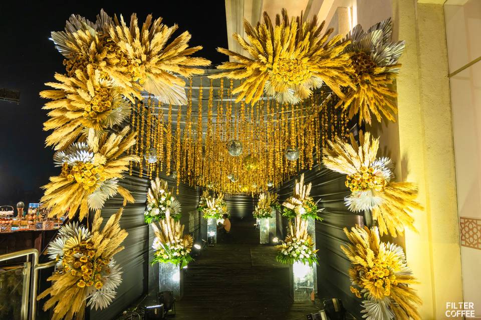 Sangeet entrance