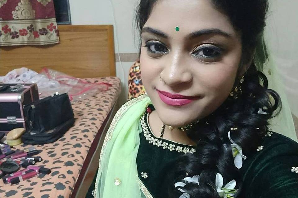 Bridal makeup