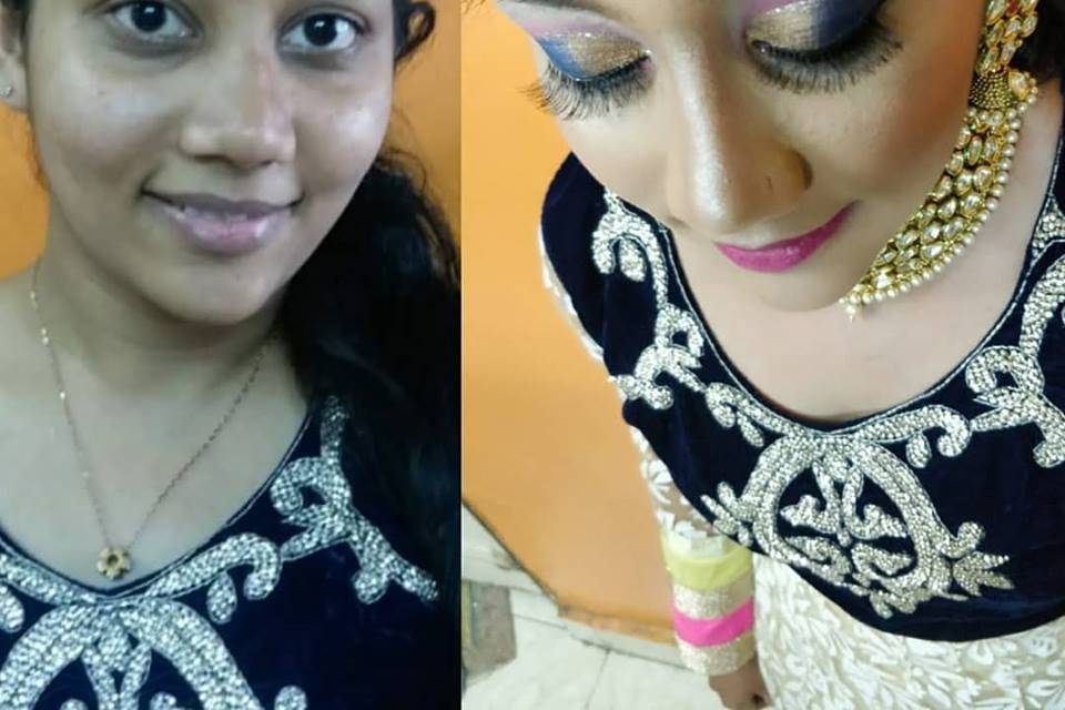 Bridal makeup